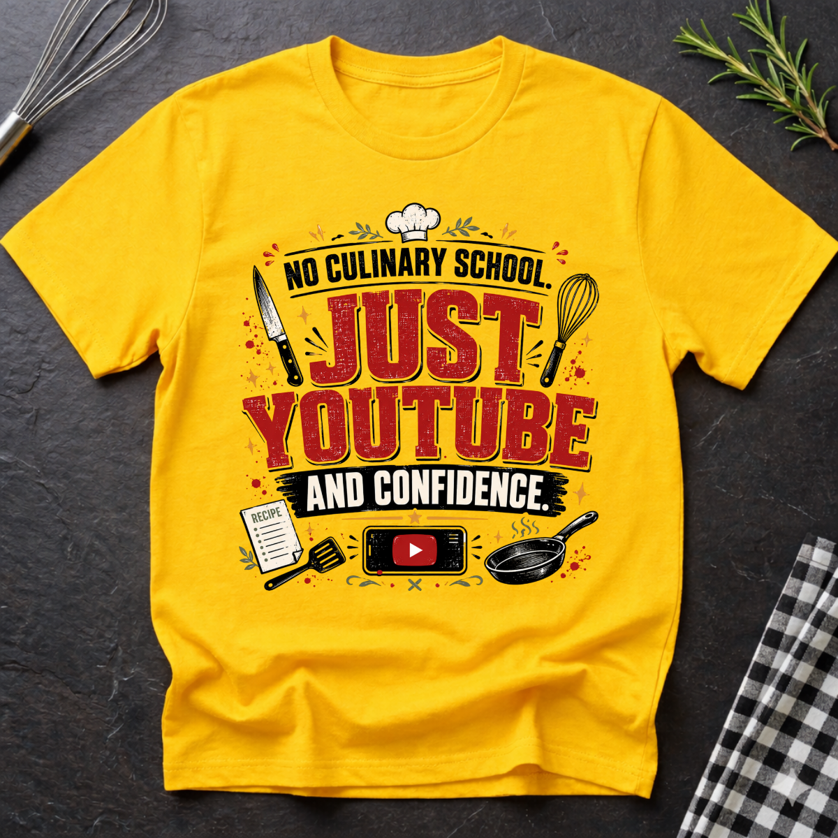 Just Youtube and Confidence T-Shirt