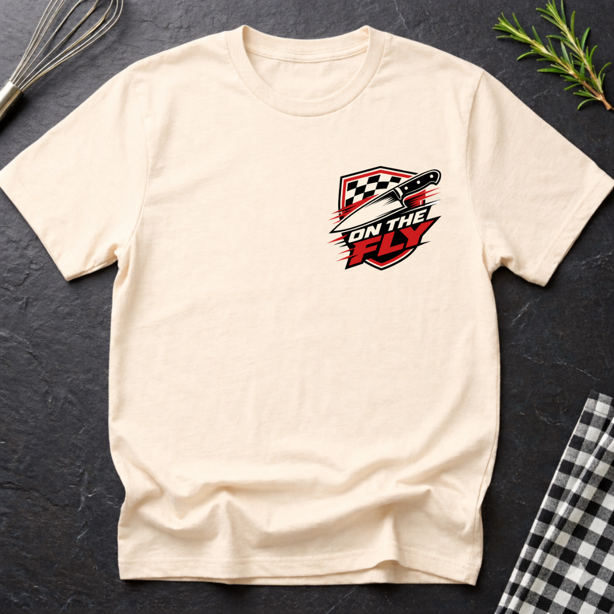 On the Fly, Flying Knife Emblem T-Shirt