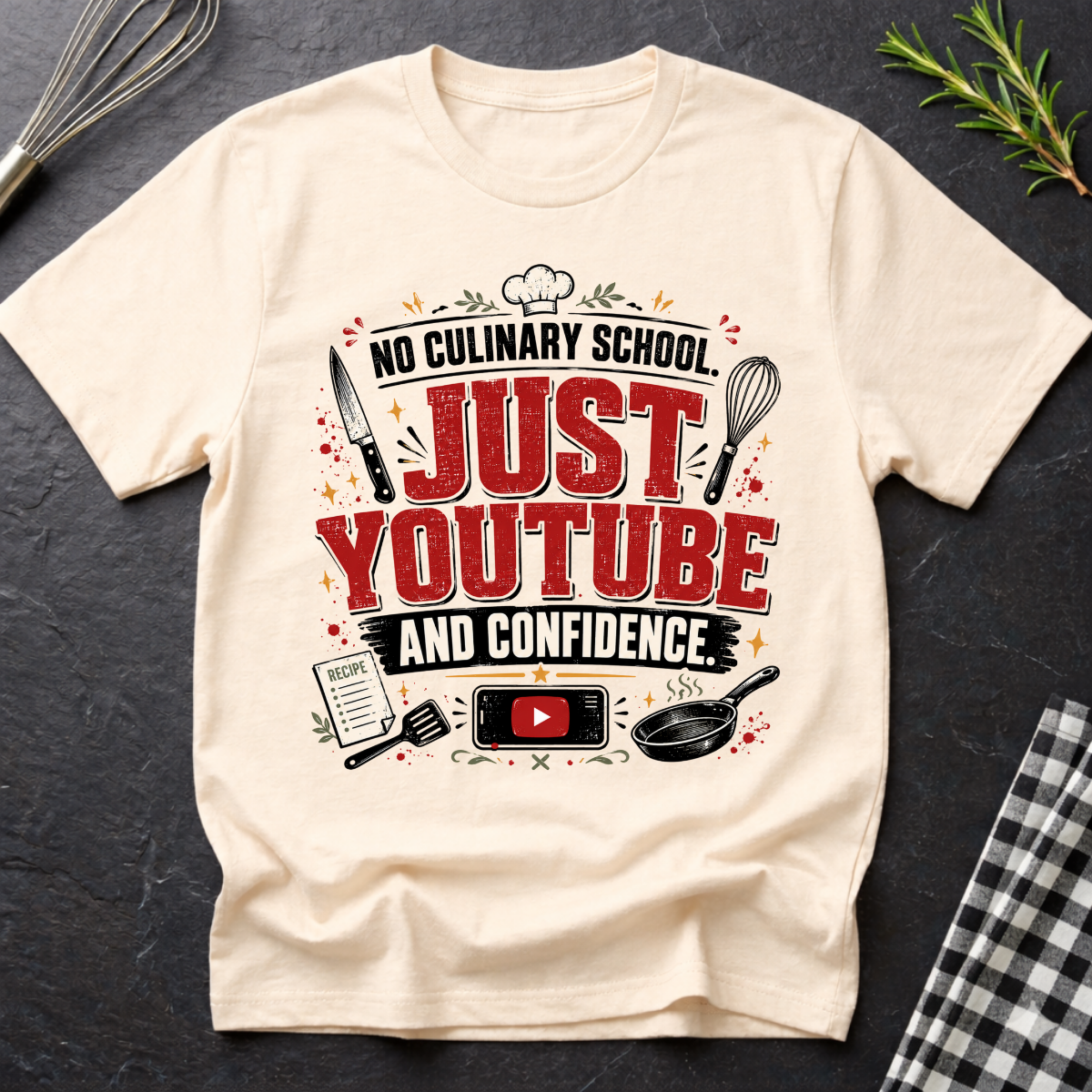 Just Youtube and Confidence T-Shirt