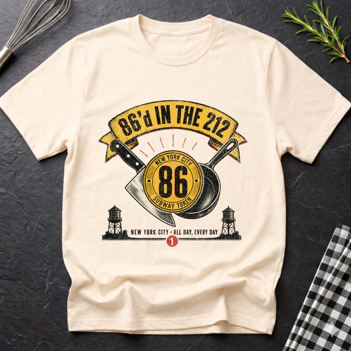 86'd in the 212, New York T-Shirt