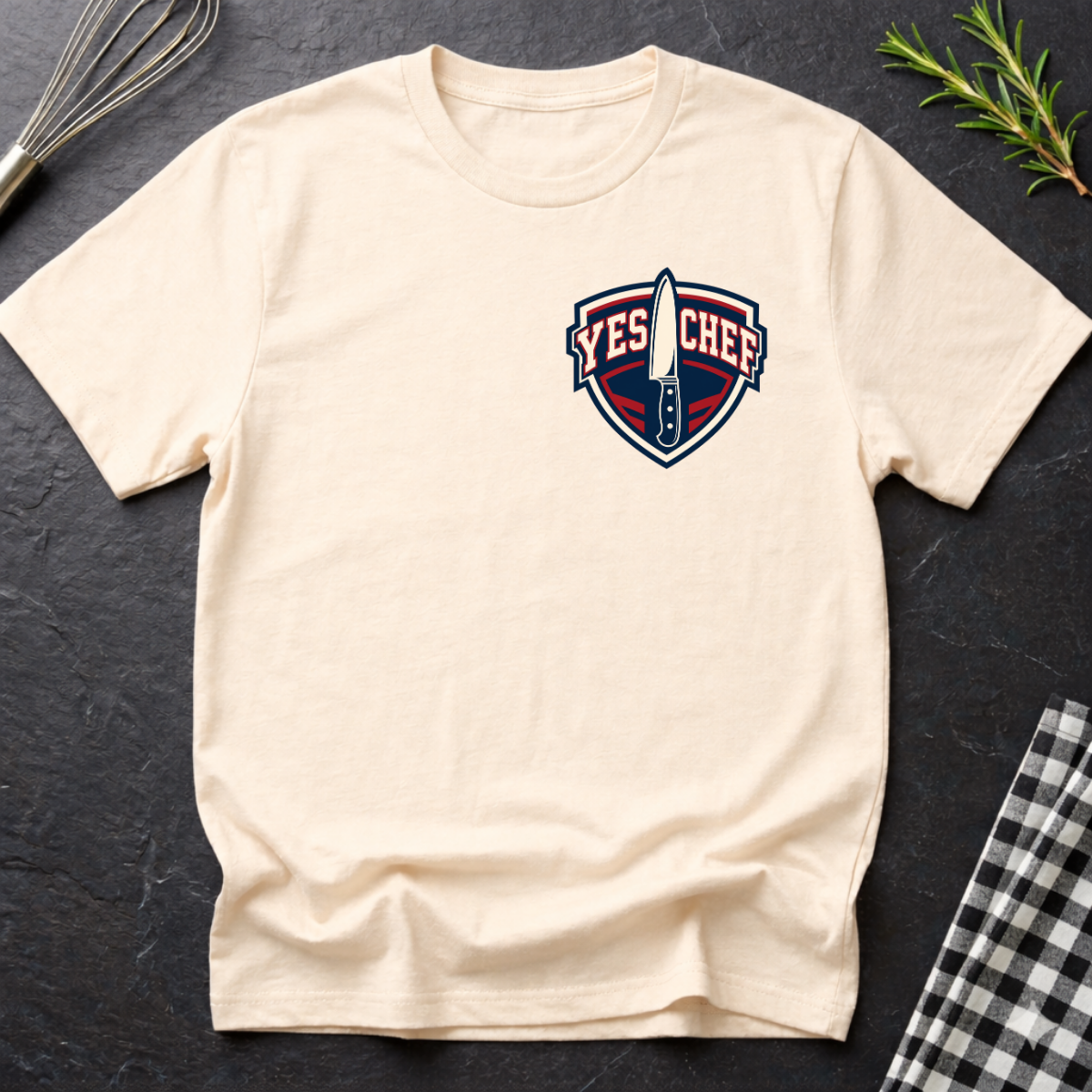 Yes Chef Emblem T-Shirt