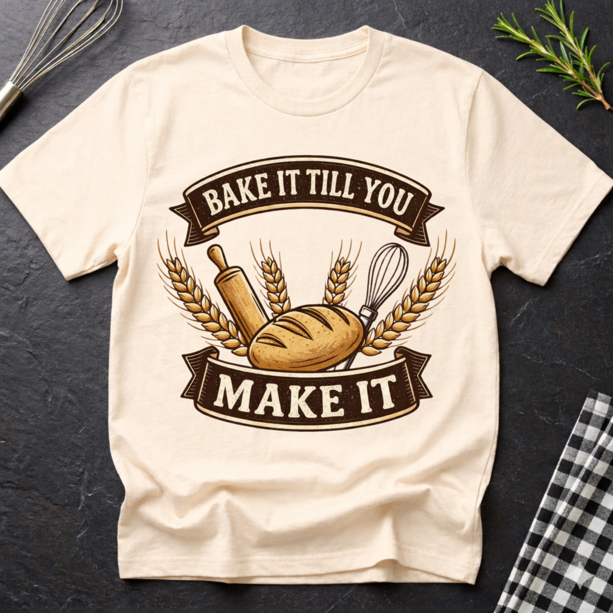 Bake it till you make it, Baker T-Shirt