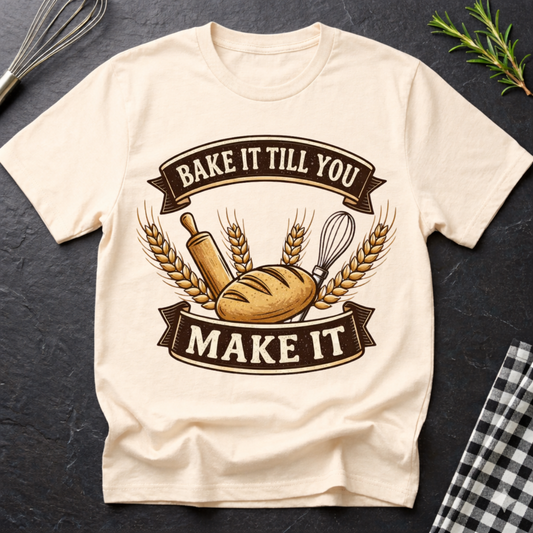 Bake it till you make it, Baker T-Shirt