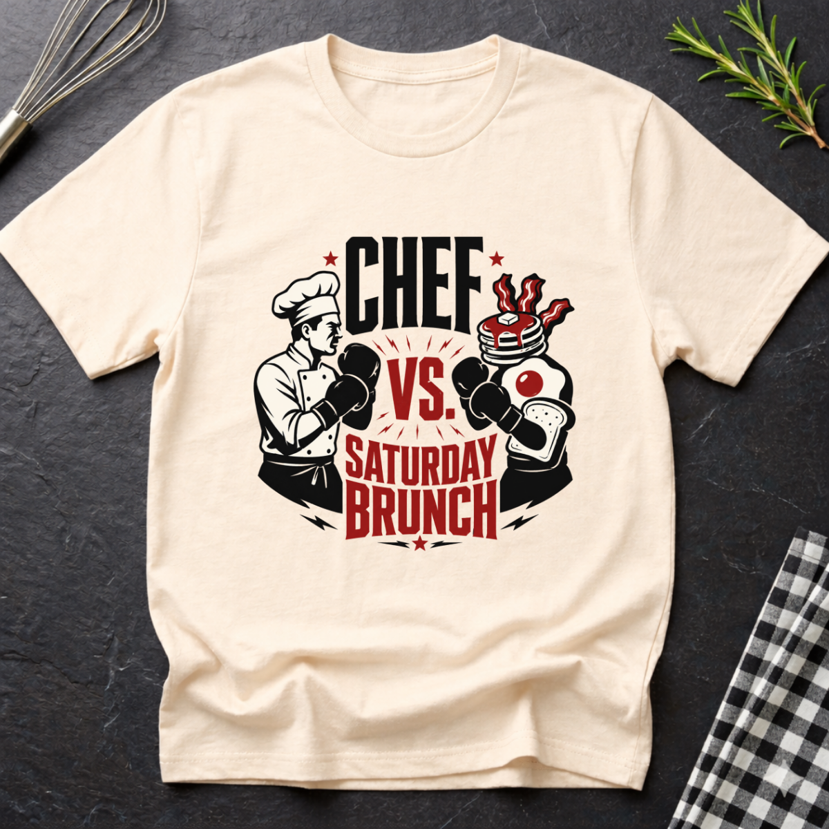 Chef vs Saturday Brunch T-Shirt