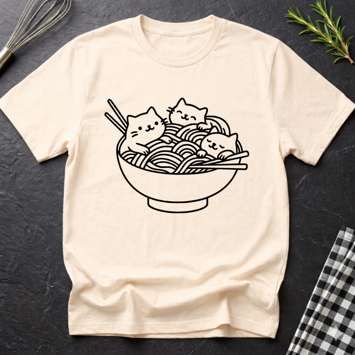 Cats & Noodles T-Shirt