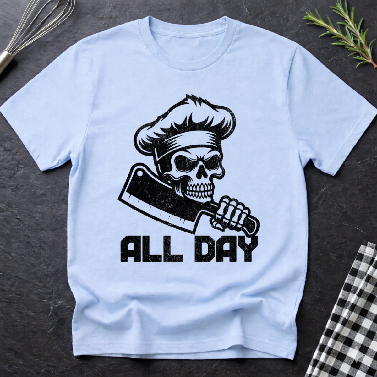 All Day Skeleton T-Shirt