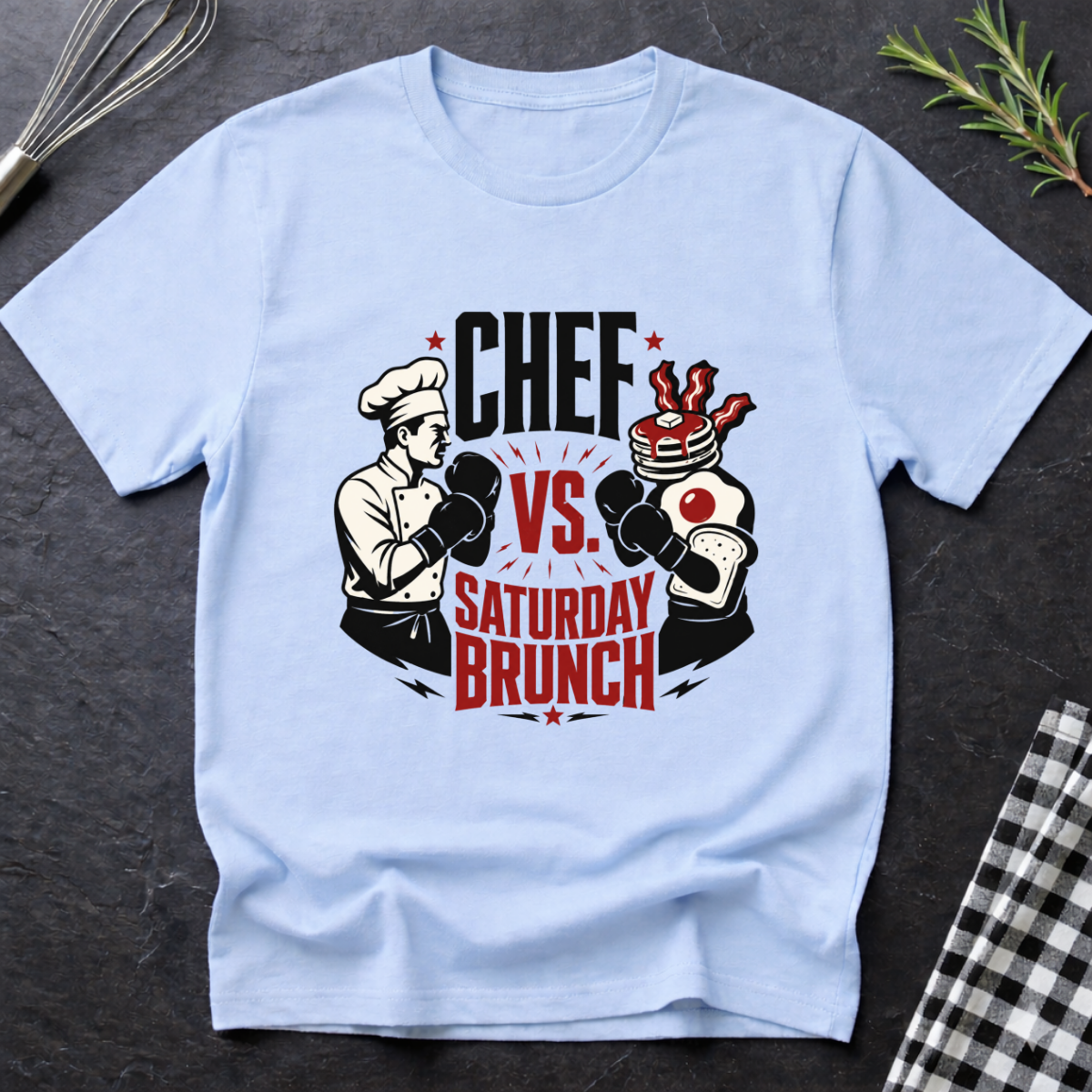 Chef vs Saturday Brunch T-Shirt