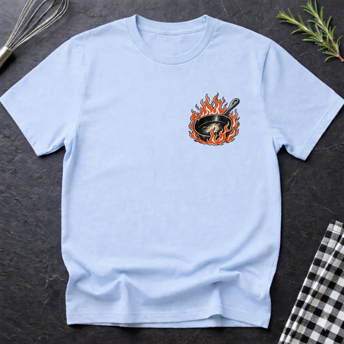 Burning Pan Emblem T-Shirt