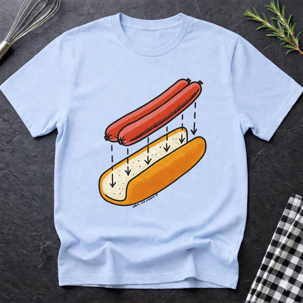 Hot Dog Ingredient T-Shirt