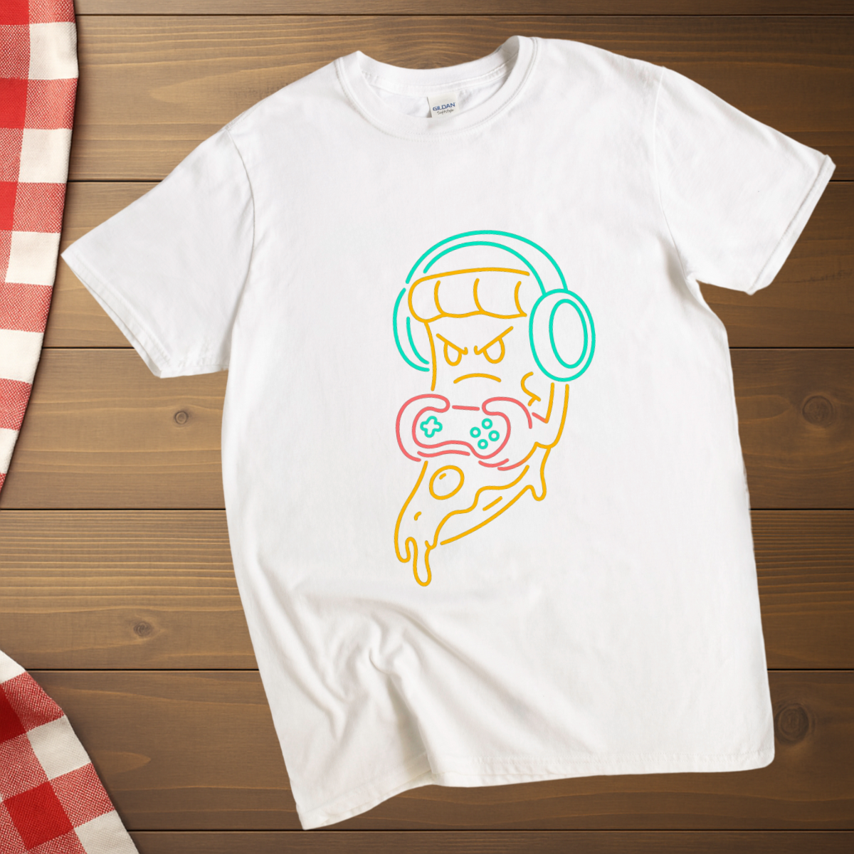 Gaming Pizza T-Shirt