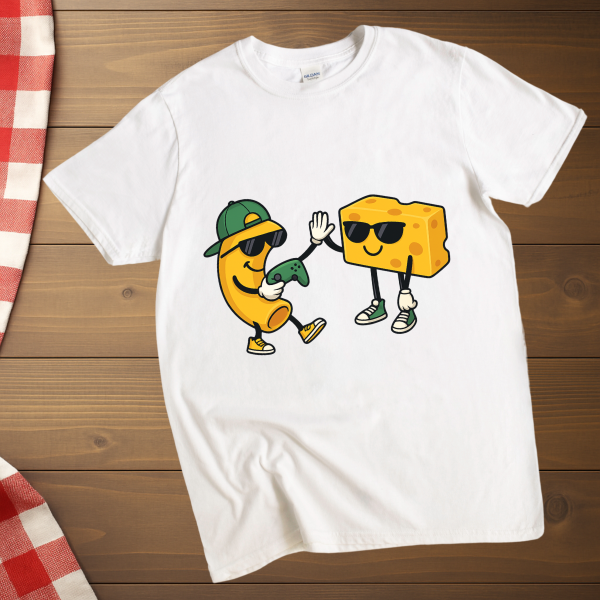 Gaming cool mac and Cheese T-Shirt