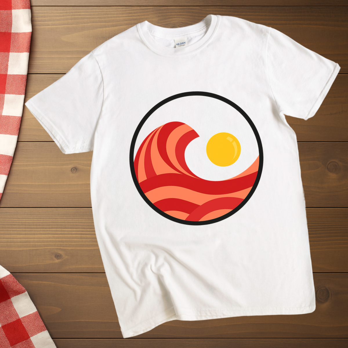 The Great Breakfast Wave T-Shirt