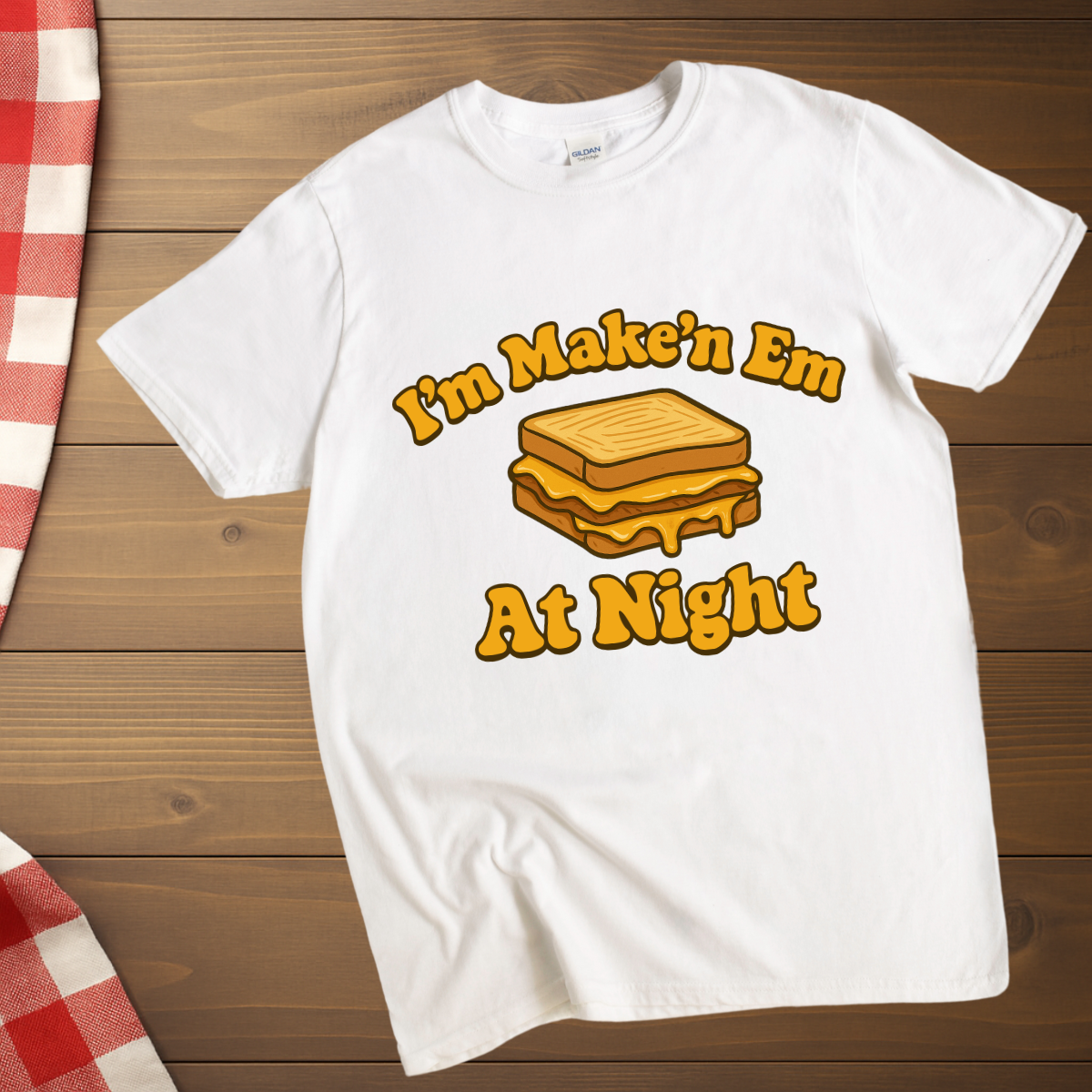 Make'n Em At Night Grilled Cheese T-Shirt