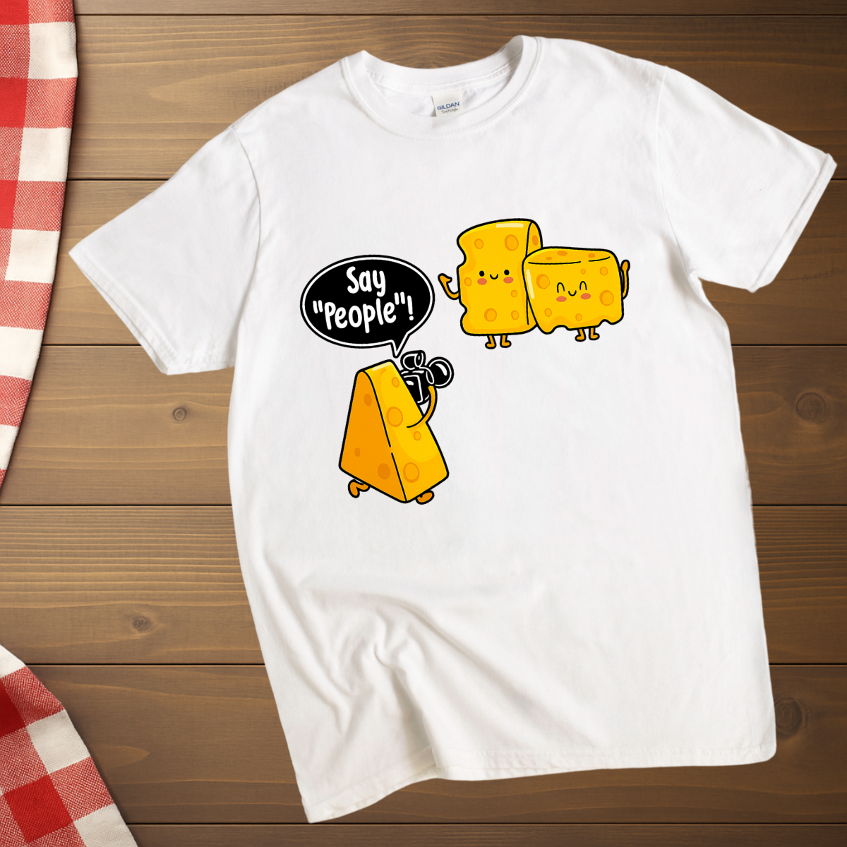 Say People, Cheese T-Shirt