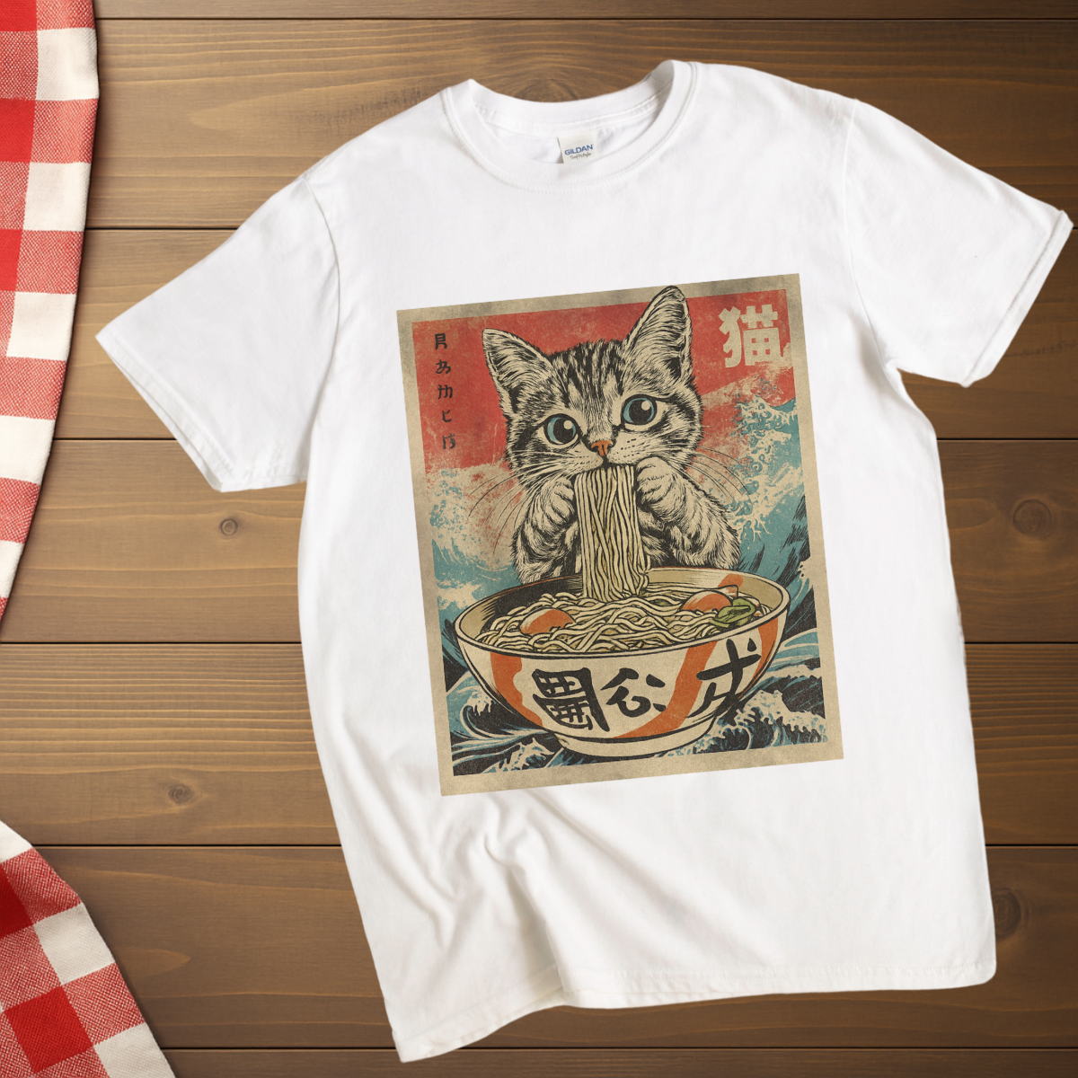 Kitten Ramen T-Shirt