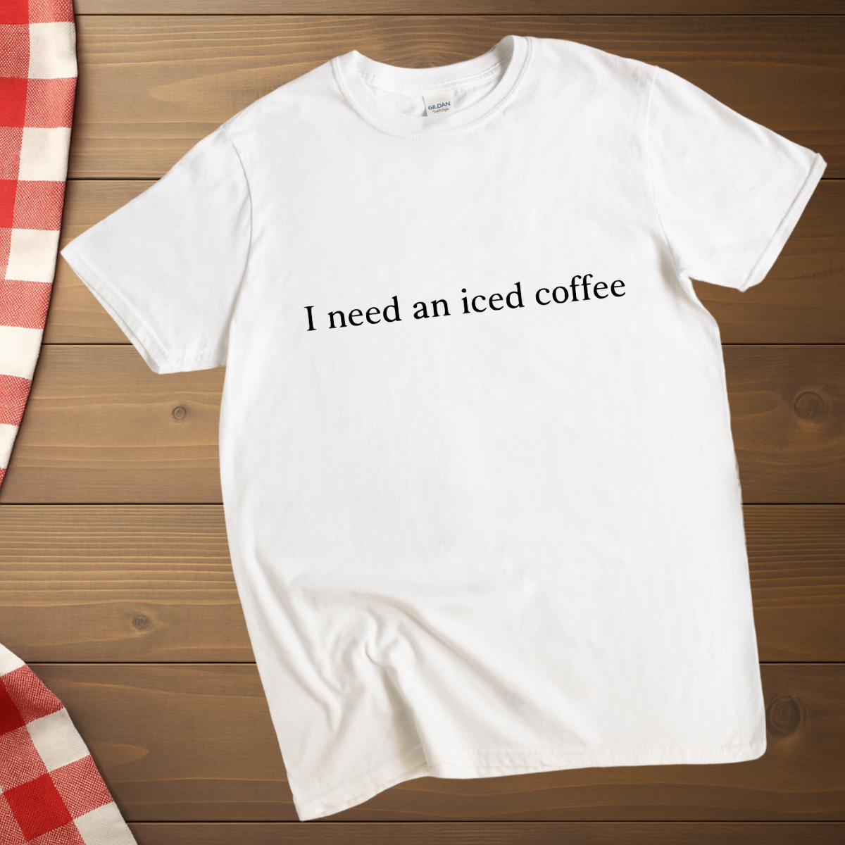 I need an iced coffee T-Shirt