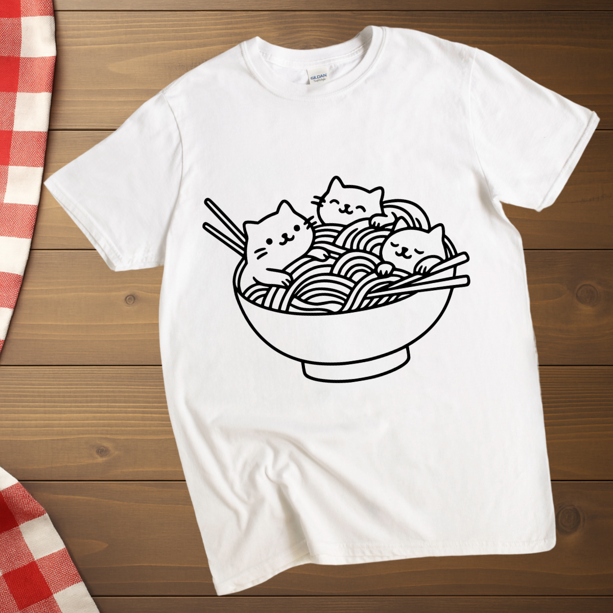 Cats & Noodles T-Shirt