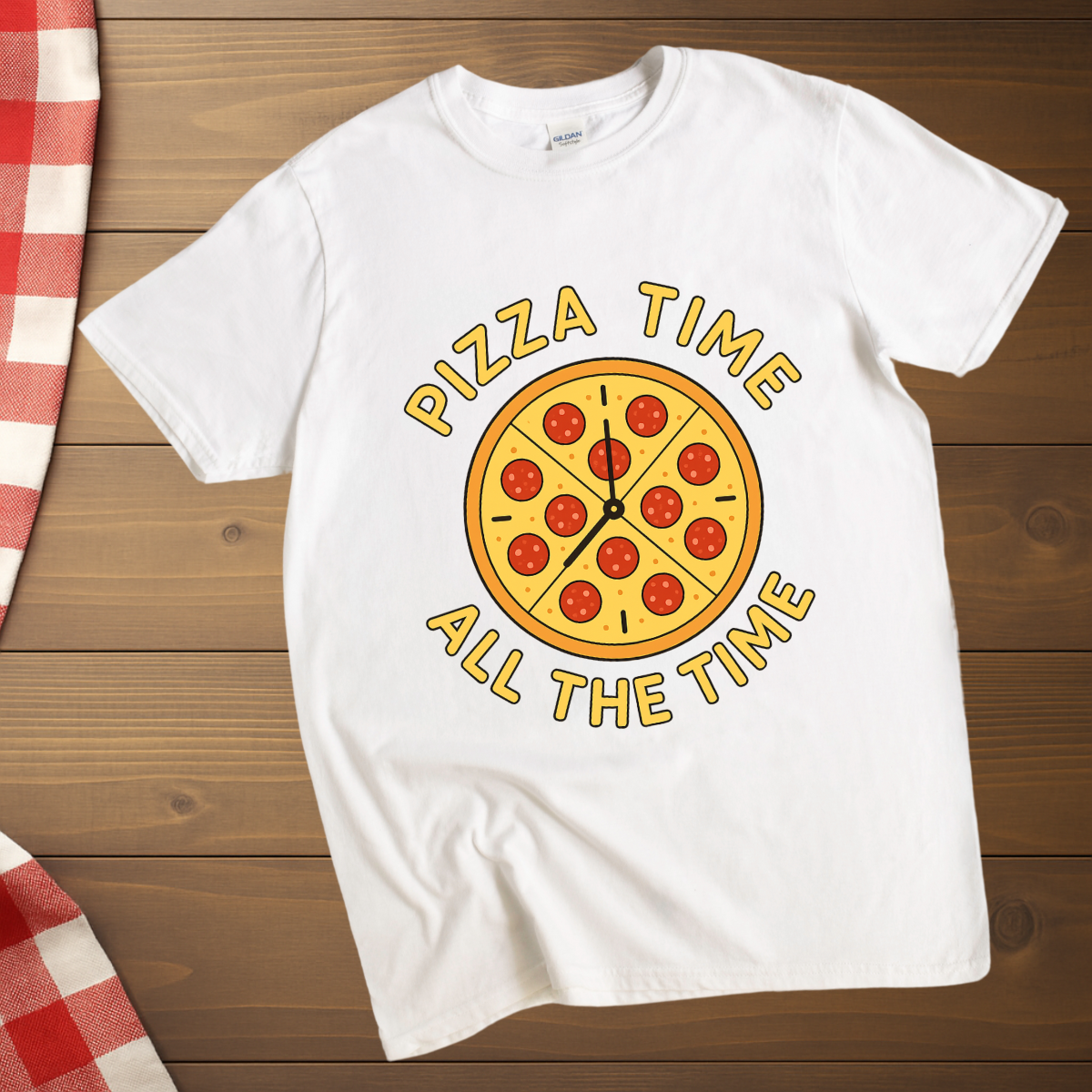 Pizza Time, All the Time! T-Shirt