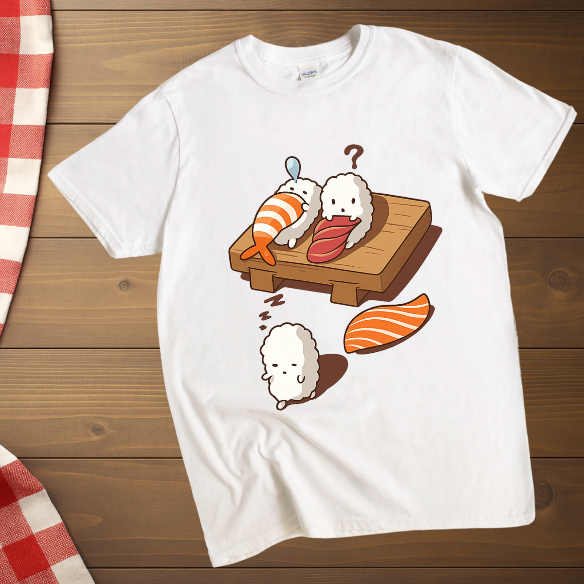 Salmon Nigiri Sushi T-Shirt