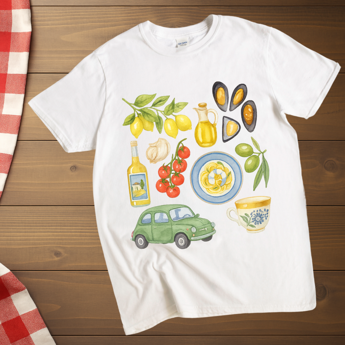 Mediterranean Holiday T-Shirt