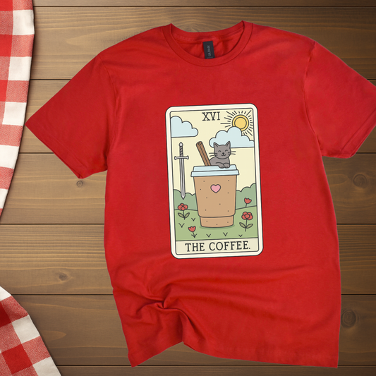 The Coffee Tarot T-Shirt