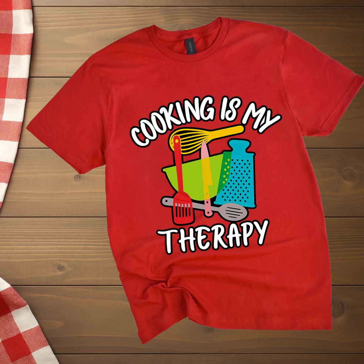 Cooking is my Therapy T-Shirt
